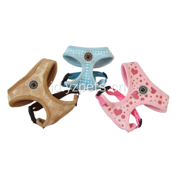 Harness Anjing Reversibel Lembut Untuk Anjing Peliharaan Kecil